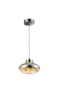Acerto nowoczesna lampa ATRIA chrom