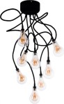 Lampa wisząca Acerto Betula 24W czarna