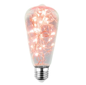 Żarówka Dekoracyjna LED FUTURA ST64 E27 Czerwona