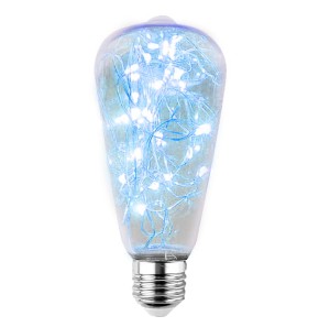 Żarówka Dekoracyjna LED FUTURA ST64 E27 Niebieska