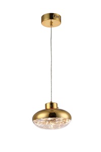 Acerto lampa wisząca do kuchni ATRIA złota
