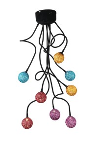 Lampa wisząca Acerto Betula 24W kolorowa