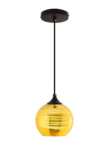 Lampa wisząca Acerto do salonu AURIGA złota