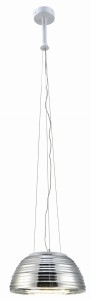 Lampa wisząca do salonu Acerto Vela 40W chromowana