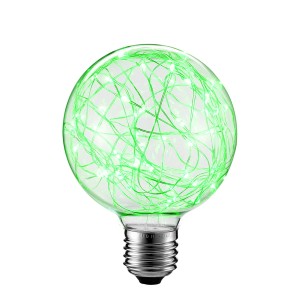 Żarówka Dekoracyjna LED FUTURA G80 E27 Zielona